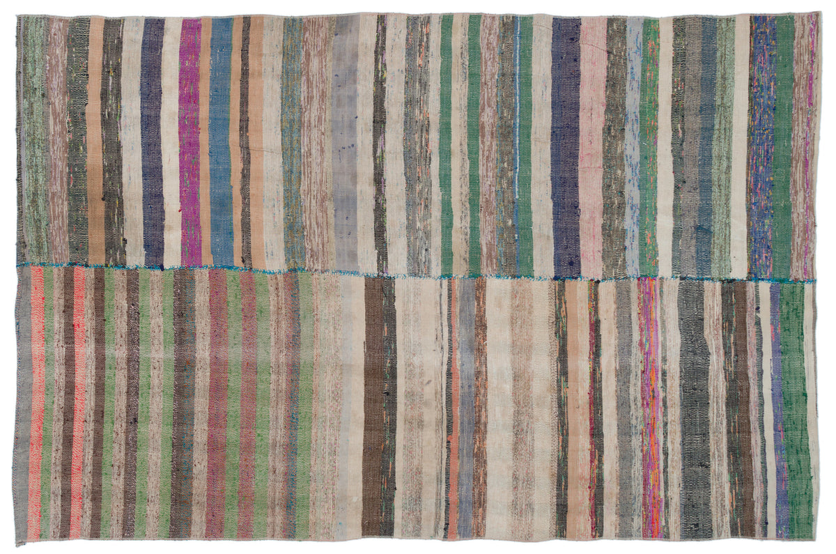 Chaput Over Dyed Kilim Rug 4&#39;10&#39;&#39; x 7&#39;4&#39;&#39; ft 147 x 224 cm