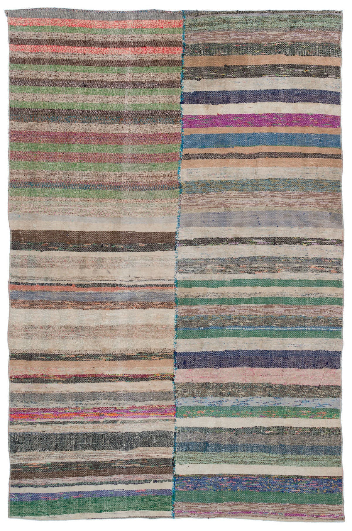 Chaput Over Dyed Kilim Rug 4&#39;10&#39;&#39; x 7&#39;4&#39;&#39; ft 147 x 224 cm