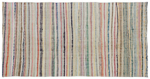 Chaput Over Dyed Kilim Rug 4'11'' x 9'4'' ft 150 x 285 cm