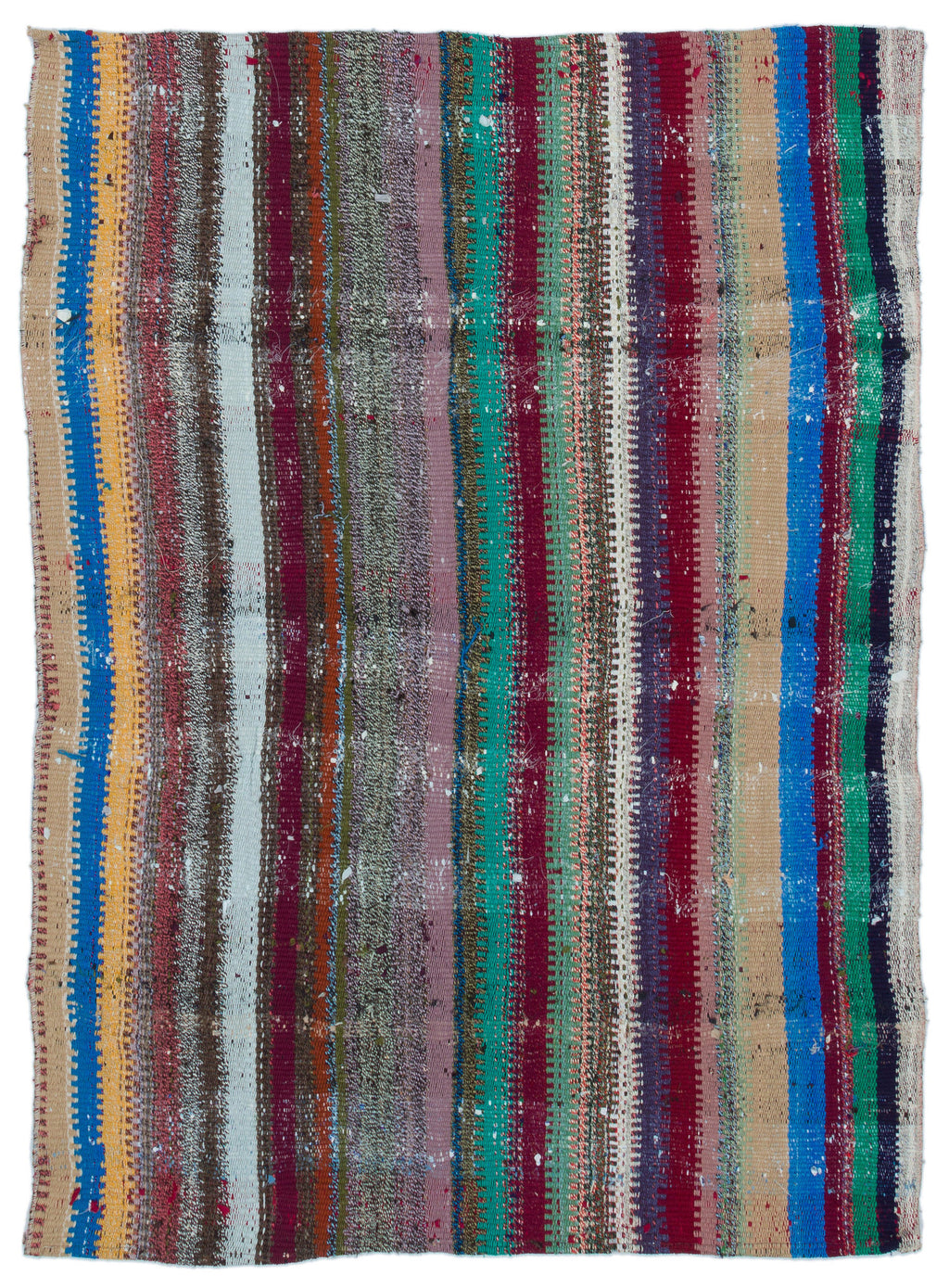 Chaput Over Dyed Kilim Rug 3'3'' x 4'6'' ft 100 x 136 cm