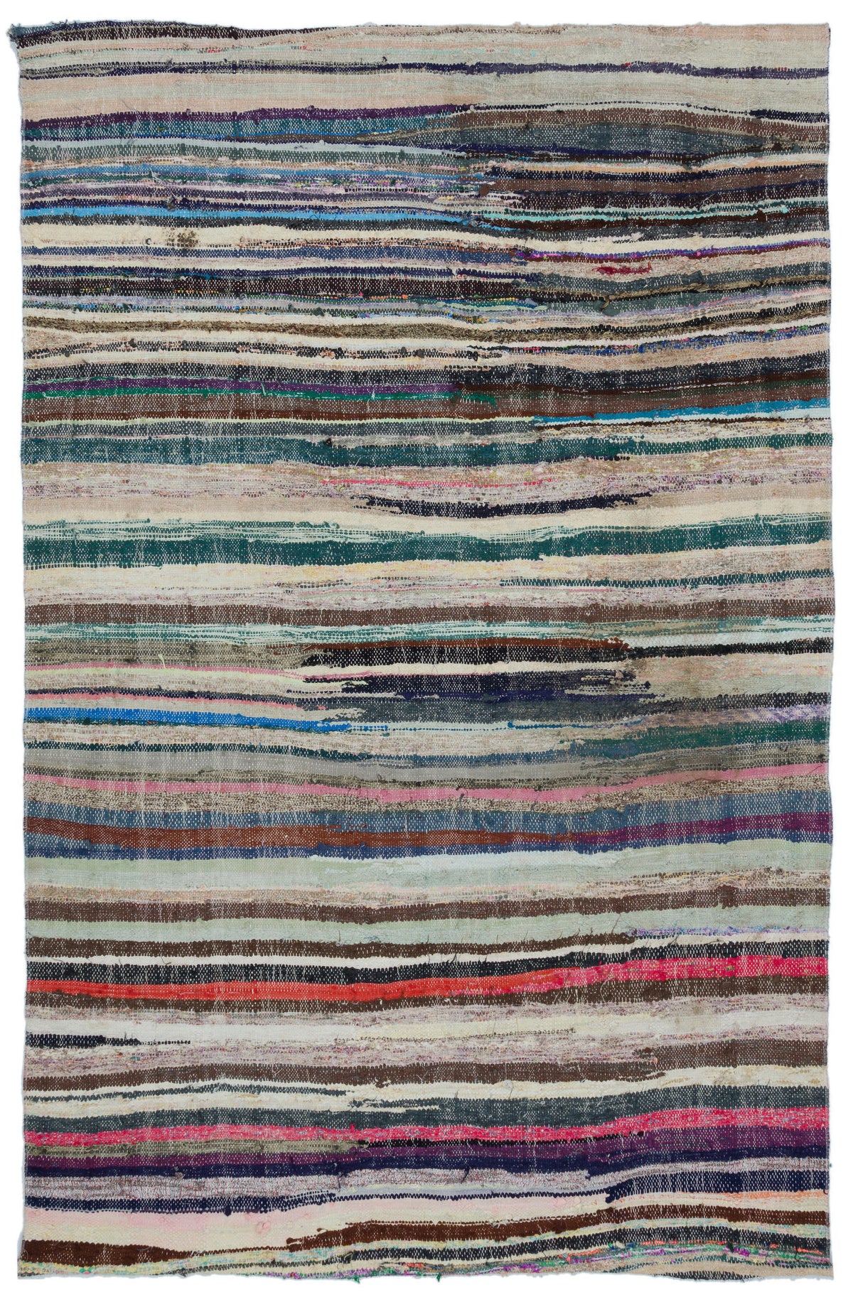 Chaput Over Dyed Kilim Rug 5&#39;1&#39;&#39; x 7&#39;10&#39;&#39; ft 156 x 240 cm