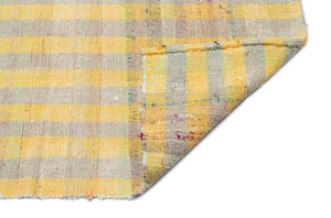 Chaput Over Dyed Kilim Rug 3'9'' x 11'2'' ft 115 x 340 cm