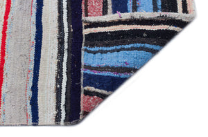 Chaput Over Dyed Kilim Rug 4'6'' x 9'3'' ft 136 x 283 cm