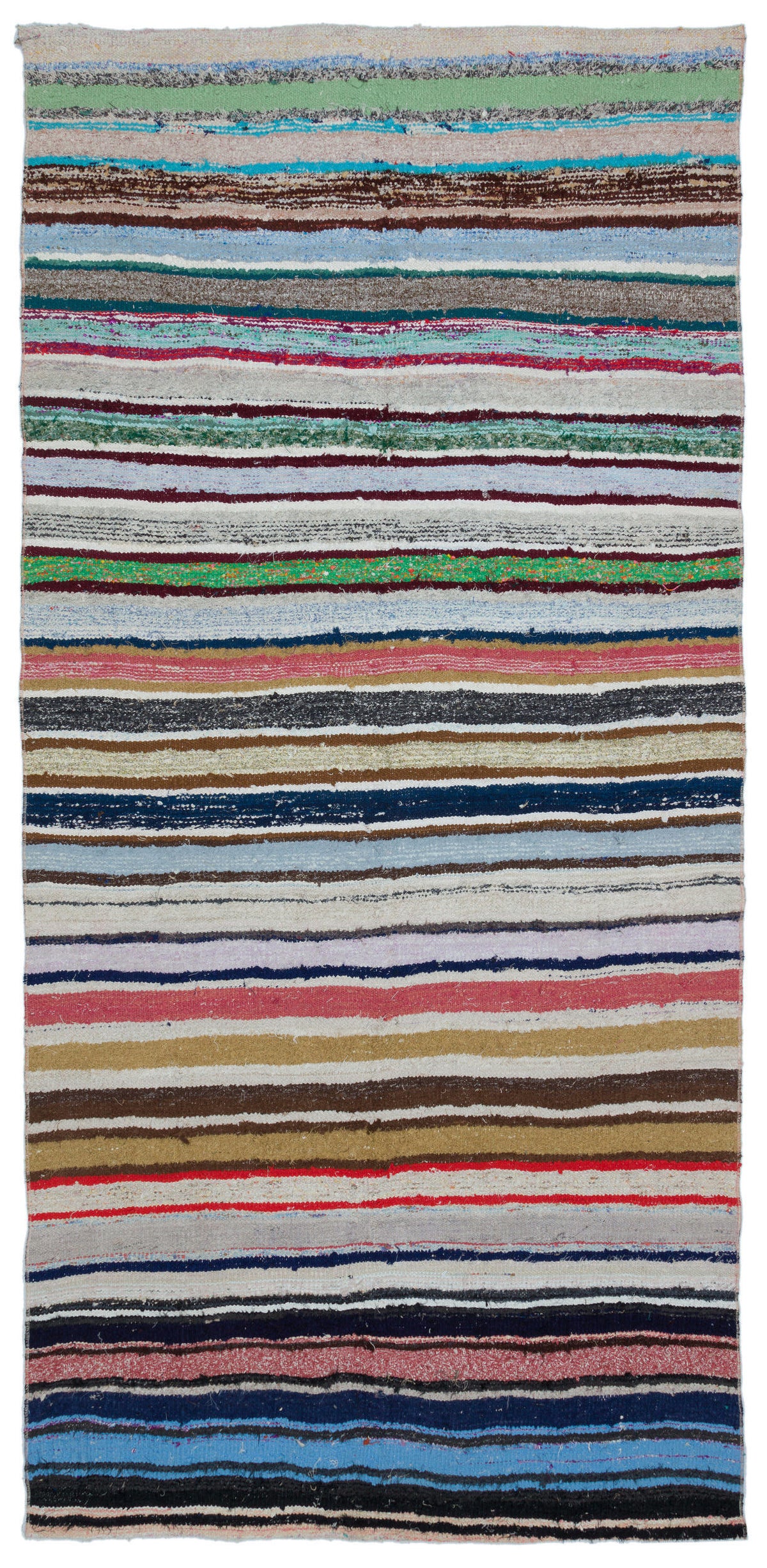 Chaput Over Dyed Kilim Rug 4&#39;6&#39;&#39; x 9&#39;3&#39;&#39; ft 136 x 283 cm