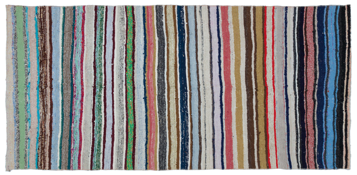 Chaput Over Dyed Kilim Rug 4&#39;6&#39;&#39; x 9&#39;3&#39;&#39; ft 136 x 283 cm