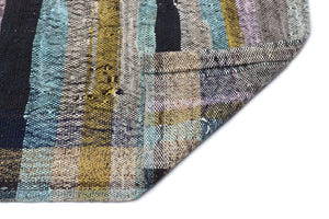 Chaput Over Dyed Kilim Rug 3'3'' x 10'3'' ft 98 x 313 cm