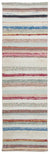 Chaput Over Dyed Kilim Rug 2'2'' x 7'3'' ft 66 x 222 cm
