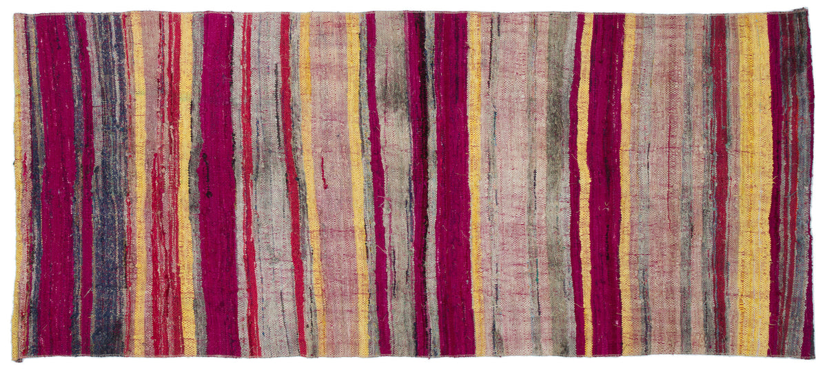 Chaput Over Dyed Kilim Rug 3&#39;8&#39;&#39; x 8&#39;4&#39;&#39; ft 113 x 255 cm