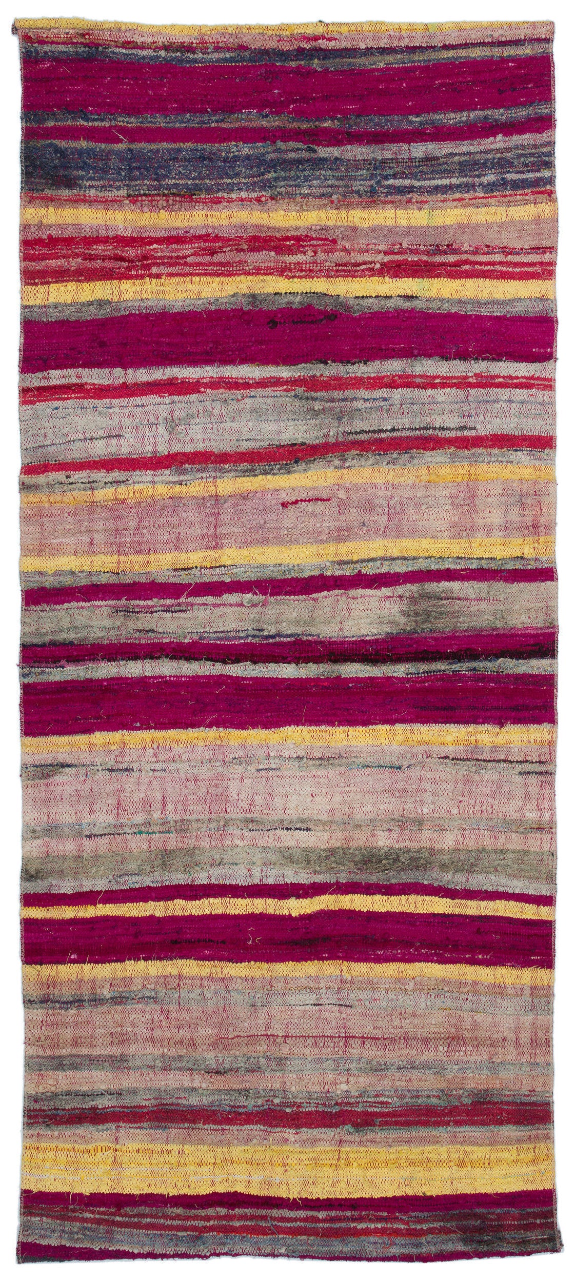 Chaput Over Dyed Kilim Rug 3&#39;8&#39;&#39; x 8&#39;4&#39;&#39; ft 113 x 255 cm