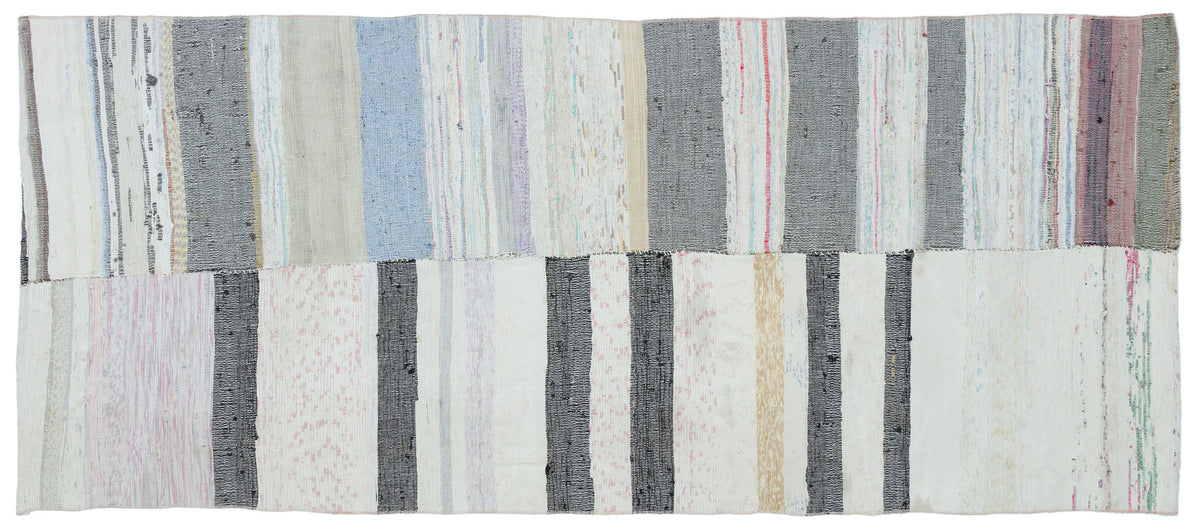 Chaput Over Dyed Kilim Rug 3&#39;7&#39;&#39; x 8&#39;6&#39;&#39; ft 108 x 260 cm