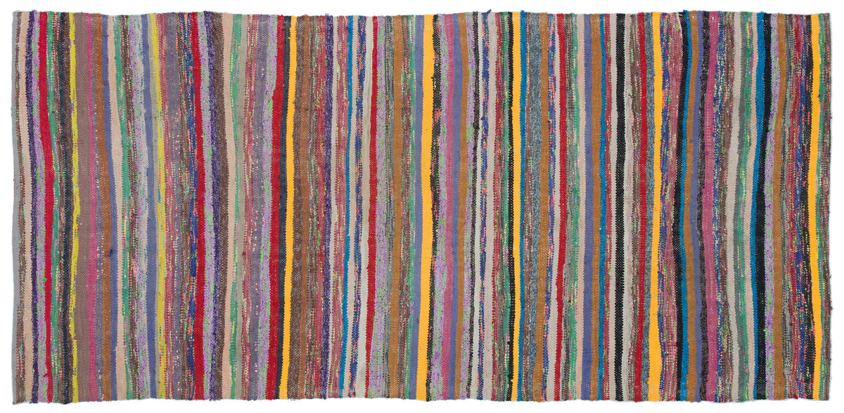 Chaput Over Dyed Kilim Rug 3&#39;10&#39;&#39; x 8&#39;0&#39;&#39; ft 117 x 244 cm