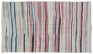 Chaput Over Dyed Kilim Rug 5'5'' x 9'4'' ft 165 x 285 cm
