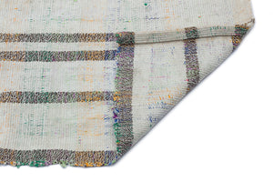 Chaput Over Dyed Kilim Rug 3'5'' x 8'10'' ft 104 x 270 cm
