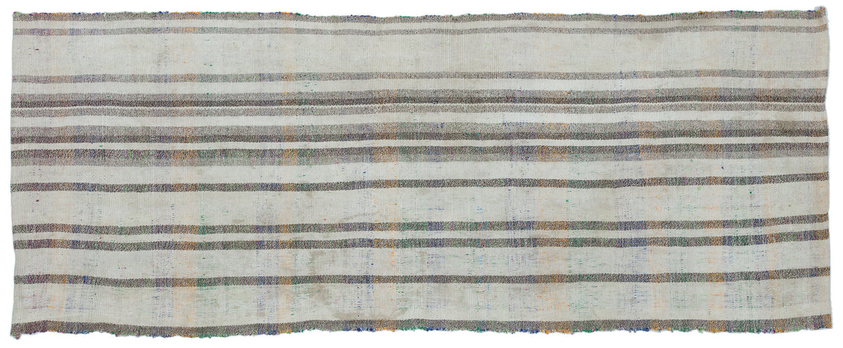 Chaput Over Dyed Kilim Rug 3&#39;5&#39;&#39; x 8&#39;10&#39;&#39; ft 104 x 270 cm