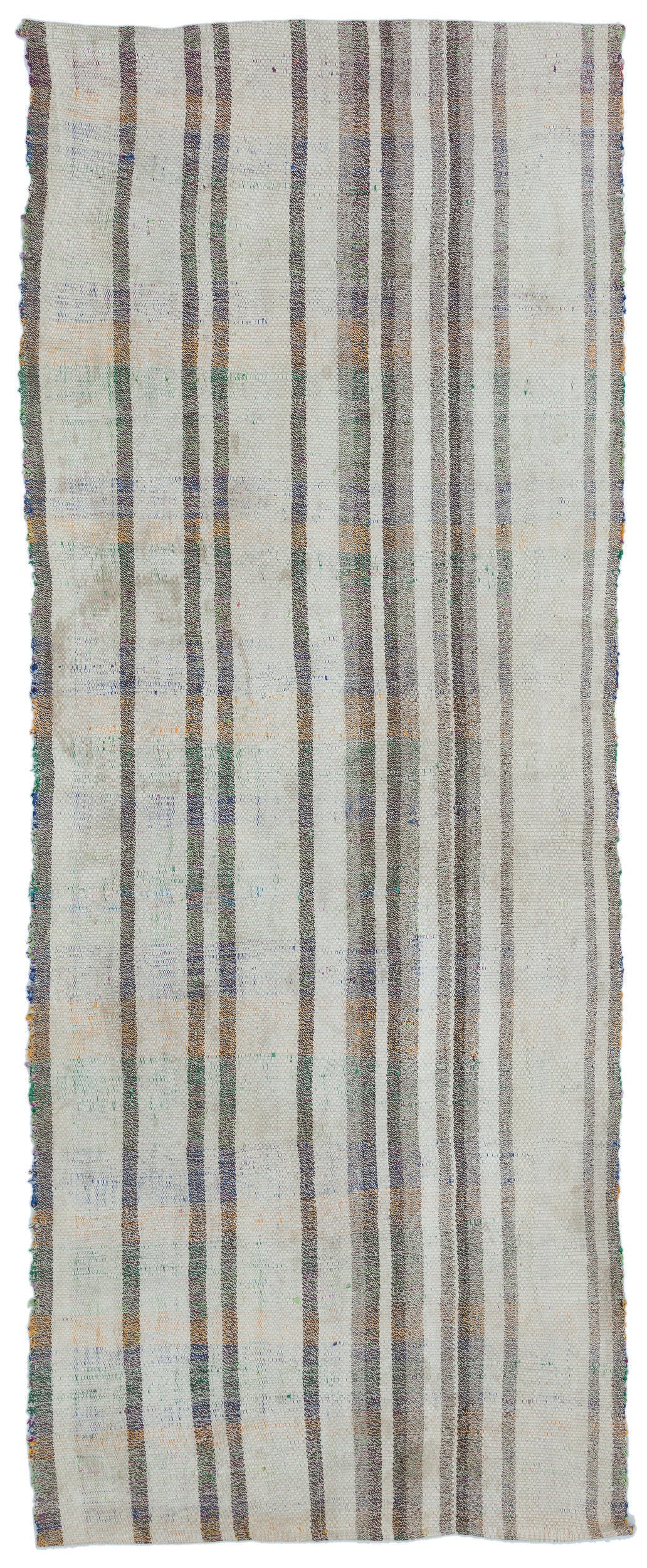 Chaput Over Dyed Kilim Rug 3&#39;5&#39;&#39; x 8&#39;10&#39;&#39; ft 104 x 270 cm