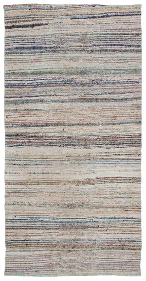 Chaput Over Dyed Kilim Rug 4'11'' x 9'11'' ft 150 x 302 cm