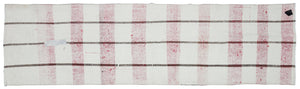 Chaput Over Dyed Kilim Rug 3'2'' x 11'4'' ft 97 x 345 cm