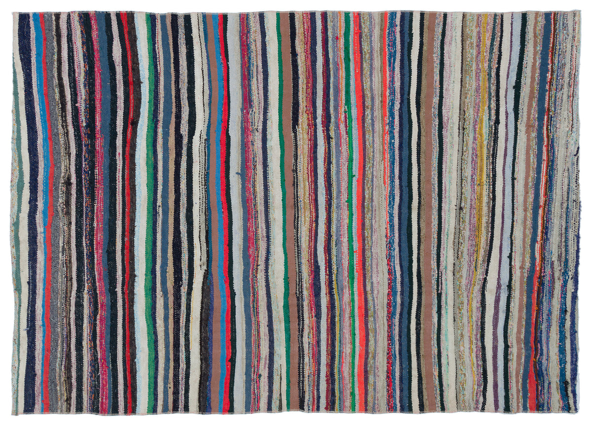 Chaput Over Dyed Kilim Rug 5&#39;5&#39;&#39; x 7&#39;8&#39;&#39; ft 165 x 234 cm