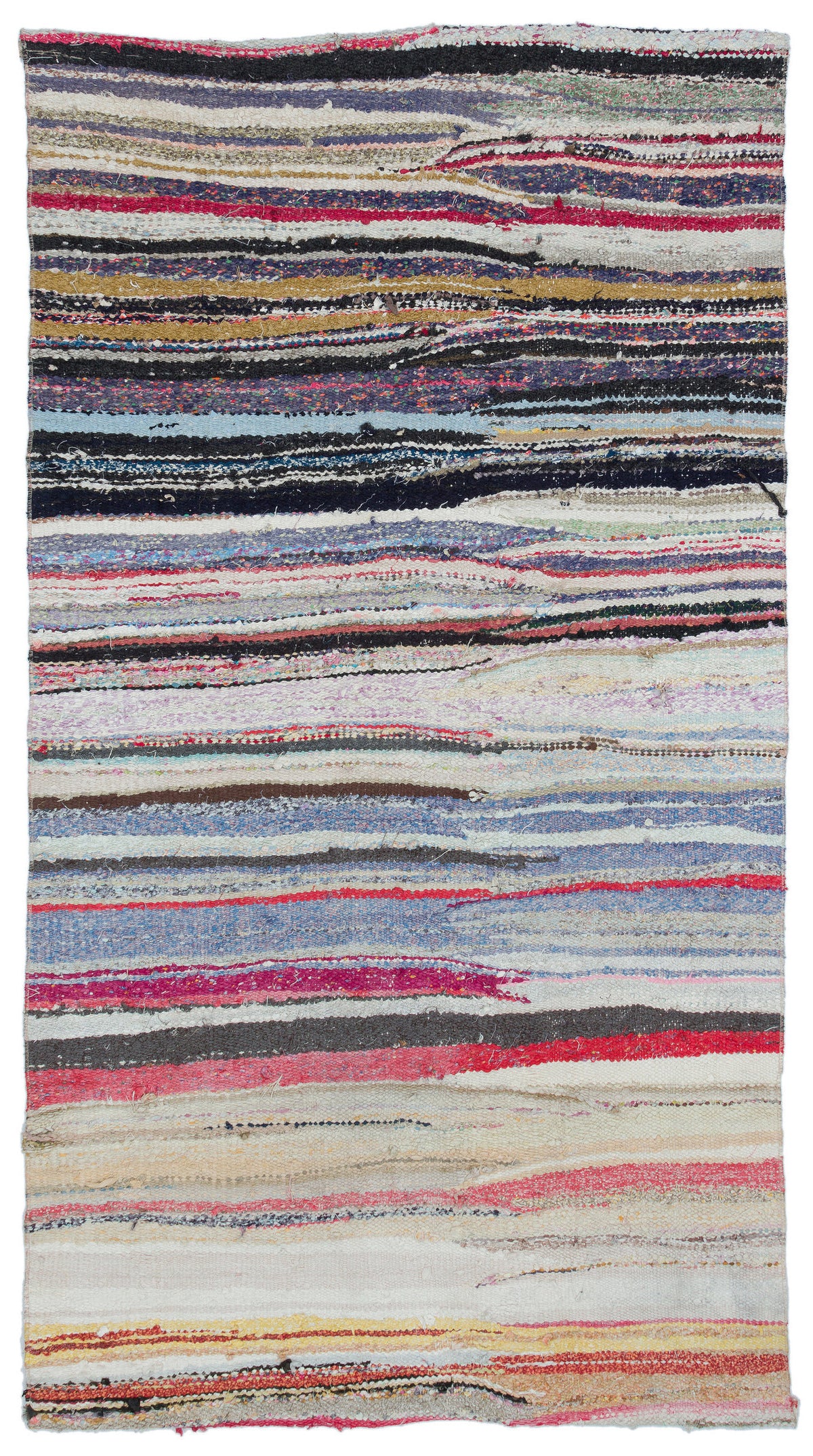 Chaput Over Dyed Kilim Rug 4&#39;1&#39;&#39; x 7&#39;5&#39;&#39; ft 125 x 226 cm