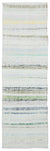 Chaput Over Dyed Kilim Rug 2'4'' x 7'6'' ft 70 x 228 cm