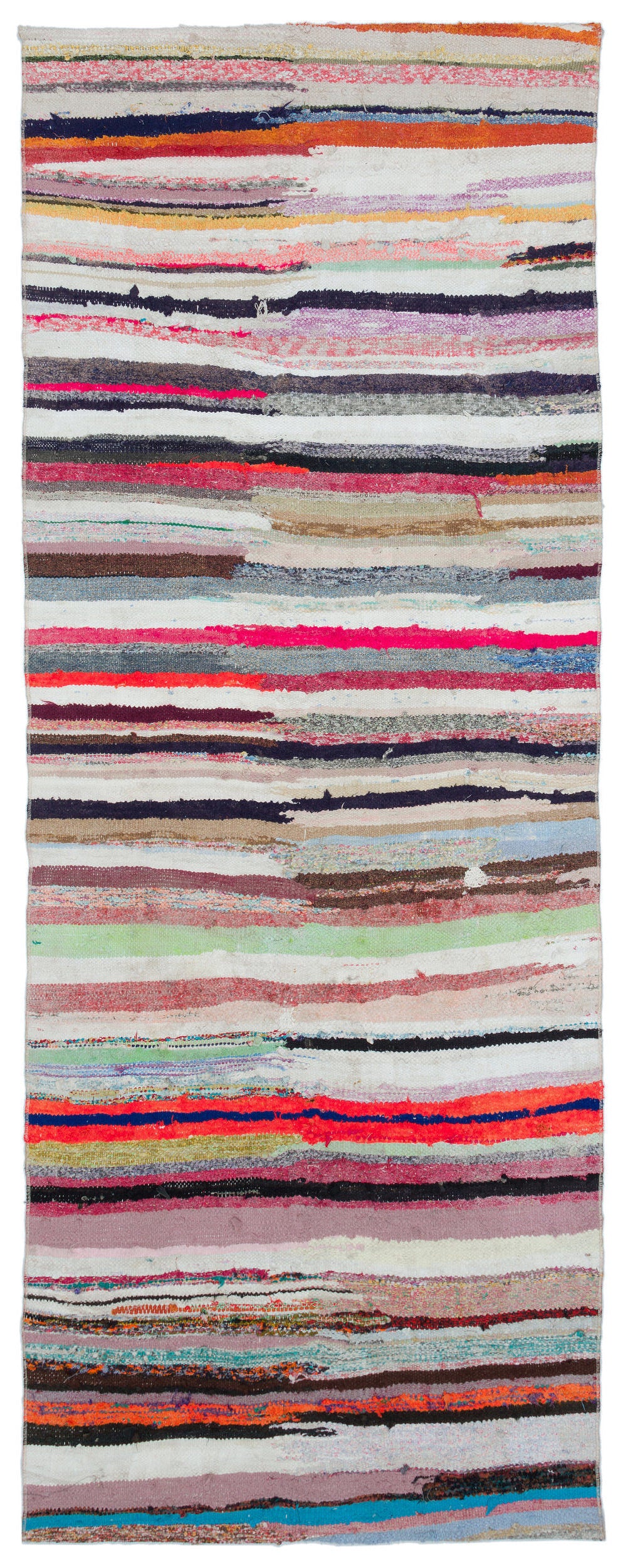Chaput Over Dyed Kilim Rug 3&#39;7&#39;&#39; x 9&#39;3&#39;&#39; ft 108 x 282 cm