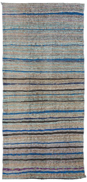 Chaput Over Dyed Kilim Rug 3'10'' x 7'12'' ft 116 x 243 cm