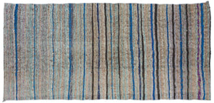 Chaput Over Dyed Kilim Rug 3'10'' x 7'12'' ft 116 x 243 cm