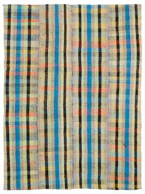 Chaput Over Dyed Kilim Rug 5'9'' x 7'10'' ft 174 x 240 cm