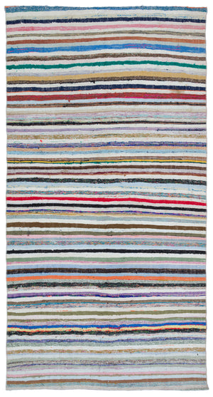 Chaput Over Dyed Kilim Rug 4'11'' x 9'7'' ft 150 x 293 cm