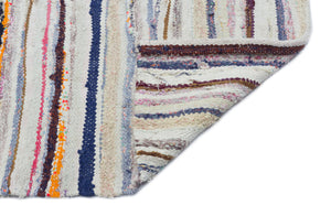 Chaput Over Dyed Kilim Rug 5'3'' x 6'7'' ft 160 x 200 cm