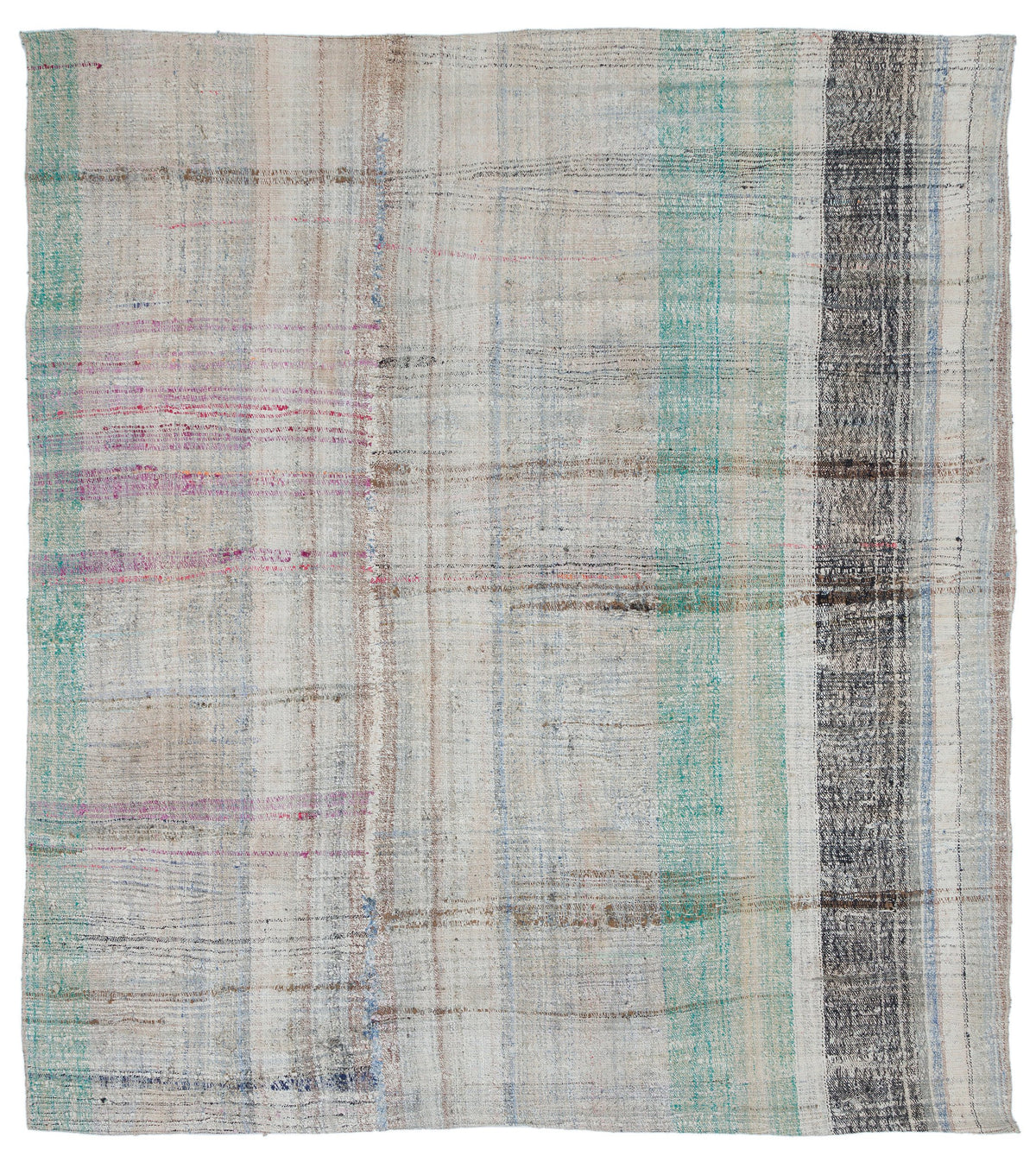 Chaput Over Dyed Kilim Rug 5&#39;8&#39;&#39; x 6&#39;7&#39;&#39; ft 172 x 201 cm