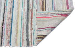 Chaput Over Dyed Kilim Rug 4'5'' x 5'5'' ft 135 x 165 cm