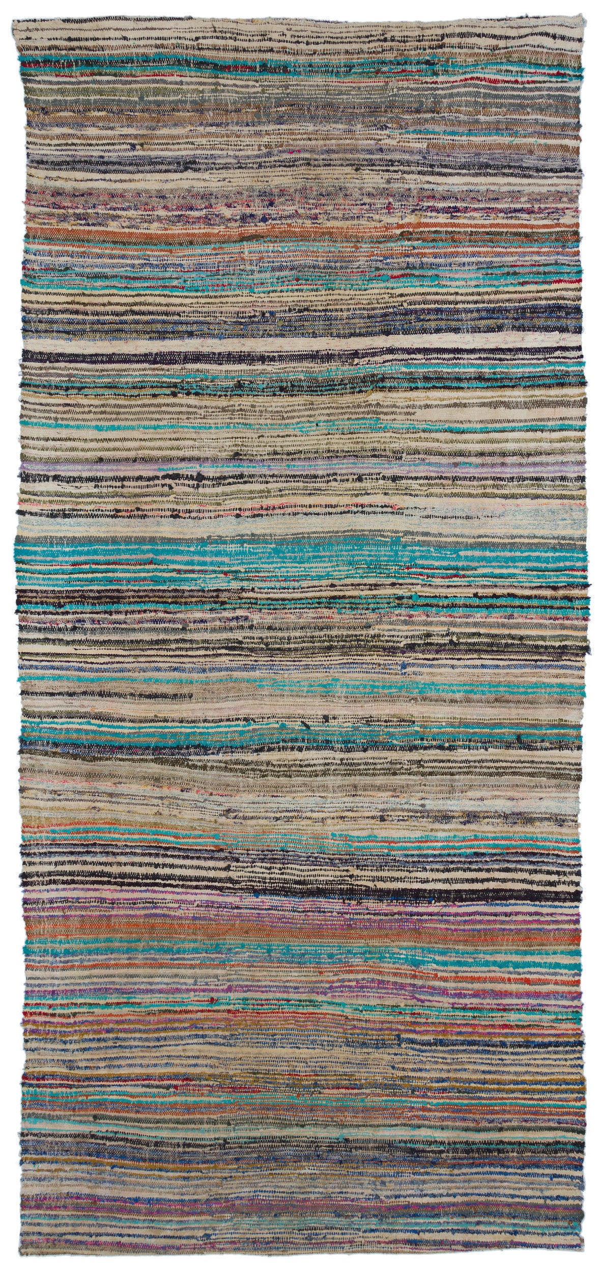 Chaput Over Dyed Kilim Rug 5&#39;3&#39;&#39; x 11&#39;3&#39;&#39; ft 161 x 343 cm