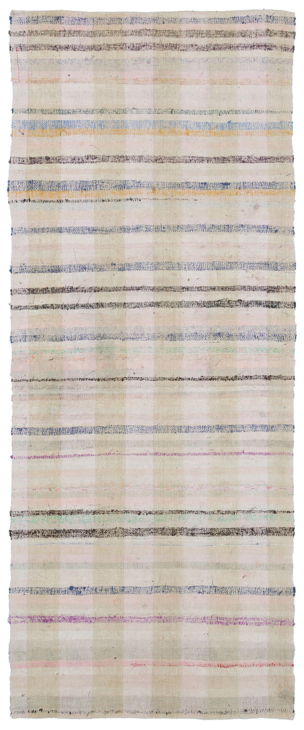 Chaput Over Dyed Kilim Rug 3&#39;8&#39;&#39; x 9&#39;0&#39;&#39; ft 111 x 275 cm