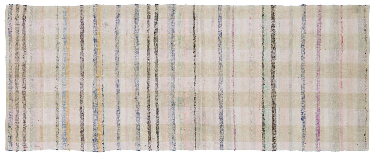 Chaput Over Dyed Kilim Rug 3&#39;8&#39;&#39; x 9&#39;0&#39;&#39; ft 111 x 275 cm