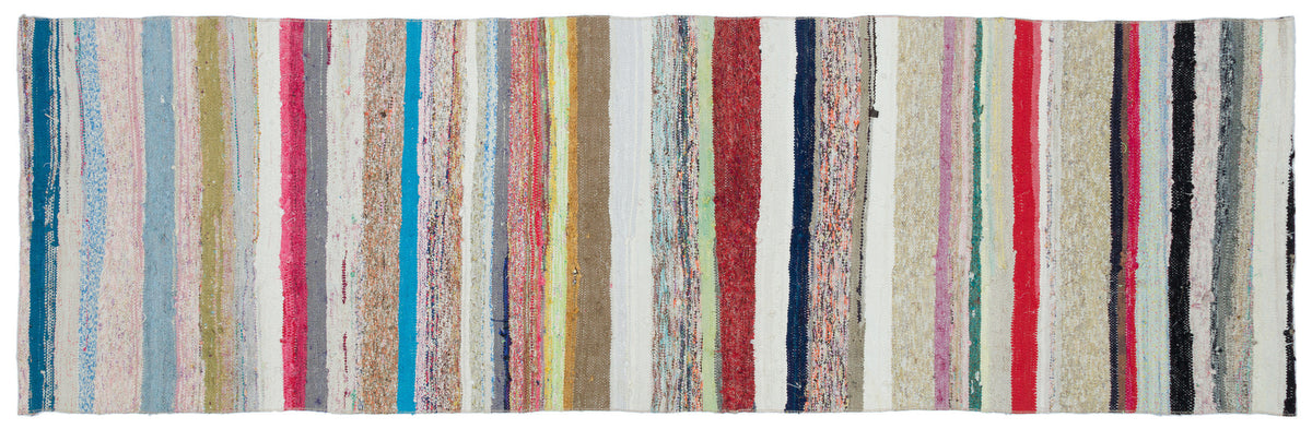 Chaput Over Dyed Kilim Rug 3&#39;1&#39;&#39; x 10&#39;0&#39;&#39; ft 94 x 305 cm