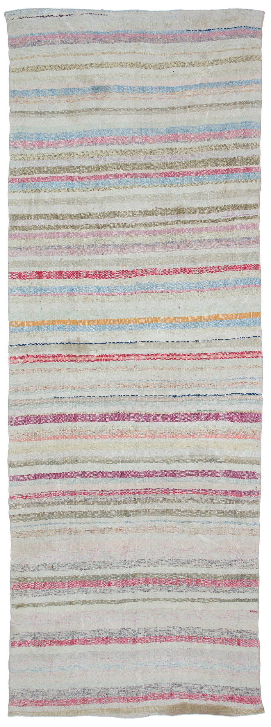 Chaput Over Dyed Kilim Rug 4&#39;6&#39;&#39; x 12&#39;6&#39;&#39; ft 138 x 380 cm