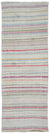 Chaput Over Dyed Kilim Rug 4'6'' x 12'6'' ft 138 x 380 cm