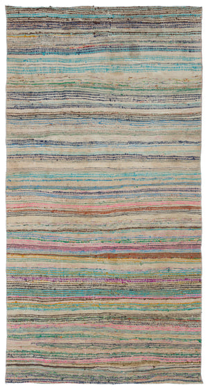 Chaput Over Dyed Kilim Rug 4'6'' x 8'4'' ft 138 x 255 cm