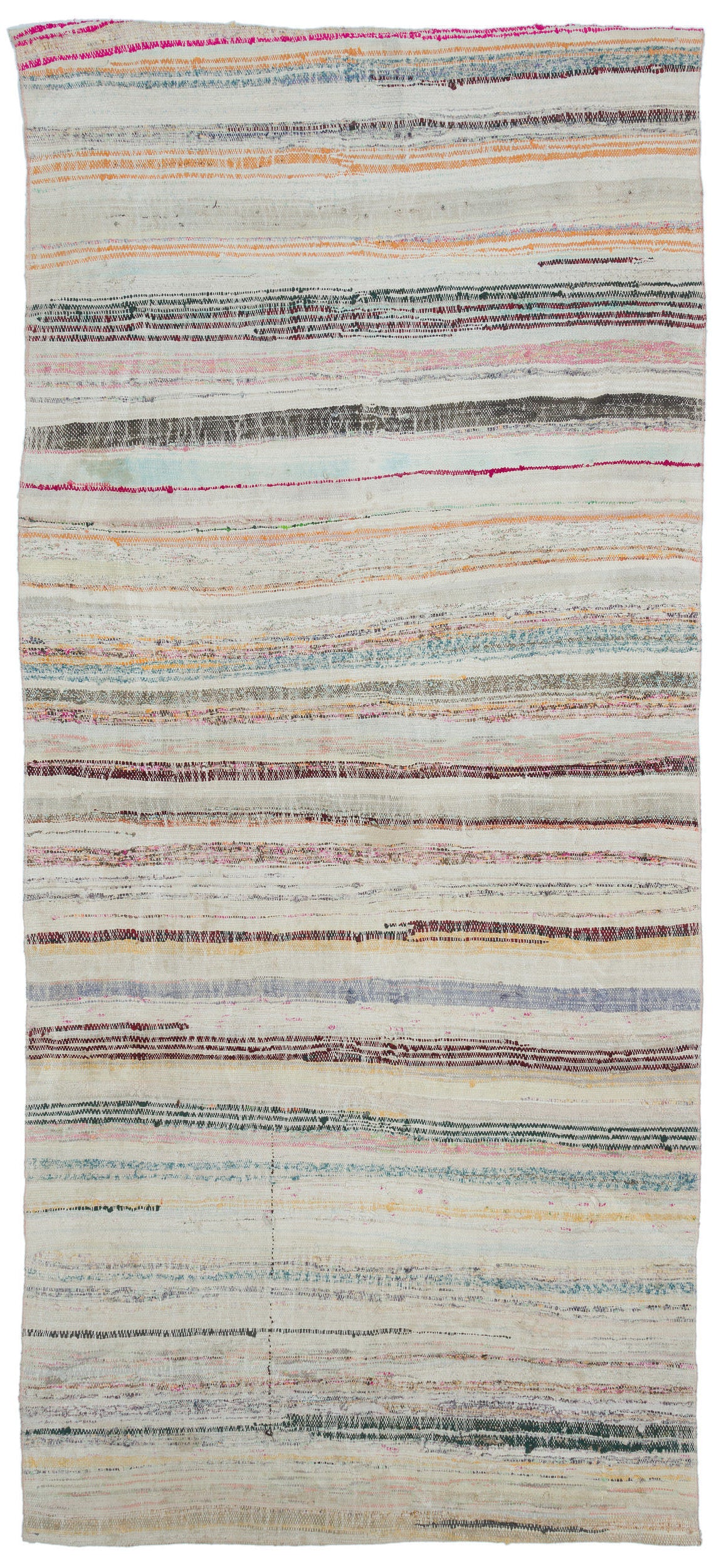 Chaput Over Dyed Kilim Rug 4&#39;6&#39;&#39; x 10&#39;2&#39;&#39; ft 138 x 310 cm