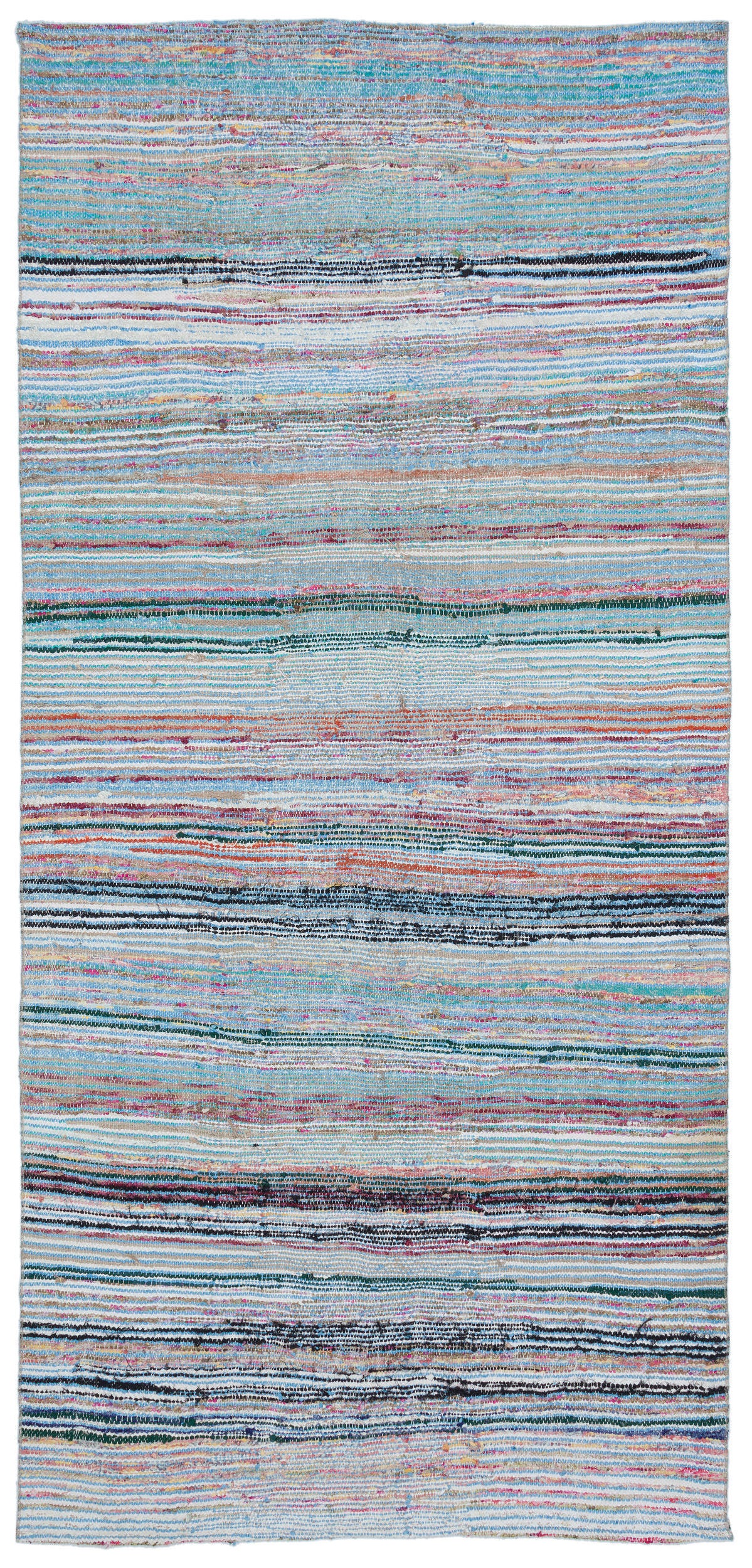 Chaput Over Dyed Kilim Rug 4&#39;4&#39;&#39; x 9&#39;3&#39;&#39; ft 132 x 282 cm