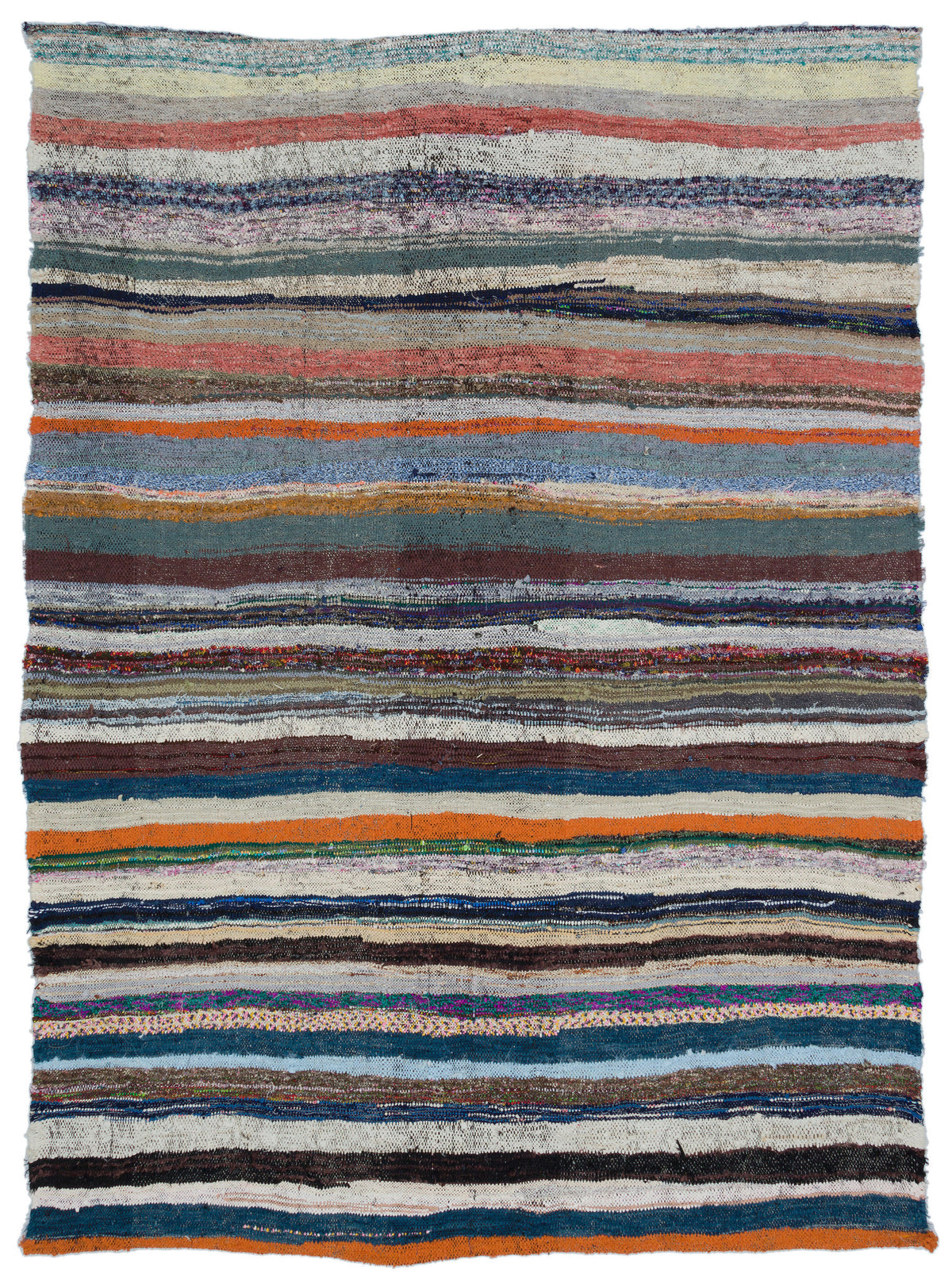 Chaput Over Dyed Kilim Rug 5&#39;9&#39;&#39; x 7&#39;7&#39;&#39; ft 175 x 230 cm