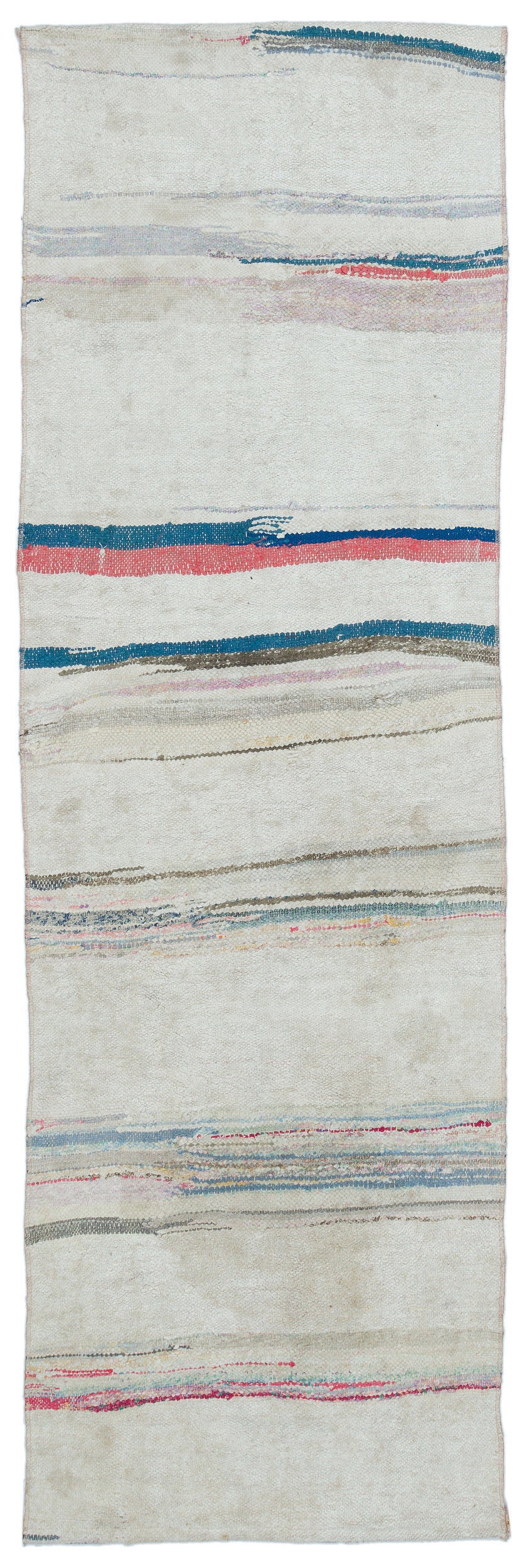Chaput Over Dyed Kilim Rug 2'4'' x 7'1'' ft 70 x 217 cm
