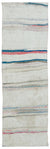 Chaput Over Dyed Kilim Rug 2'4'' x 7'1'' ft 70 x 217 cm