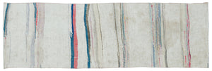 Chaput Over Dyed Kilim Rug 2'4'' x 7'1'' ft 70 x 217 cm