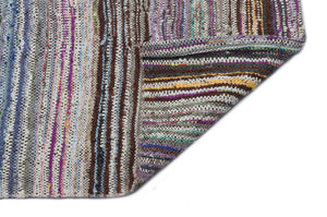 Chaput Over Dyed Kilim Rug 4'9'' x 10'8'' ft 145 x 324 cm