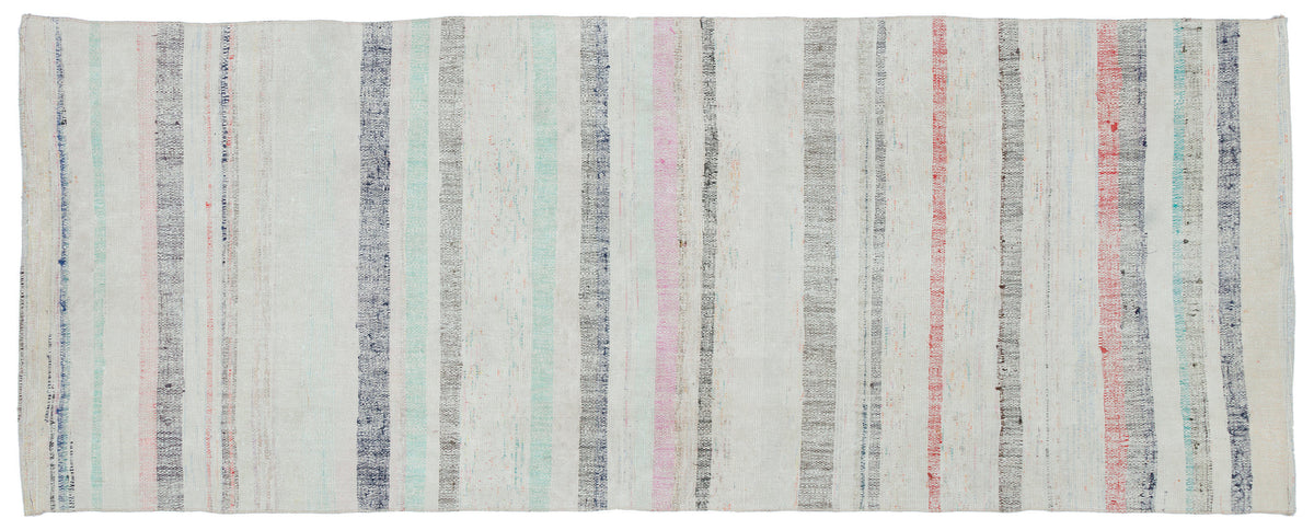 Chaput Over Dyed Kilim Rug 3&#39;7&#39;&#39; x 9&#39;3&#39;&#39; ft 109 x 283 cm