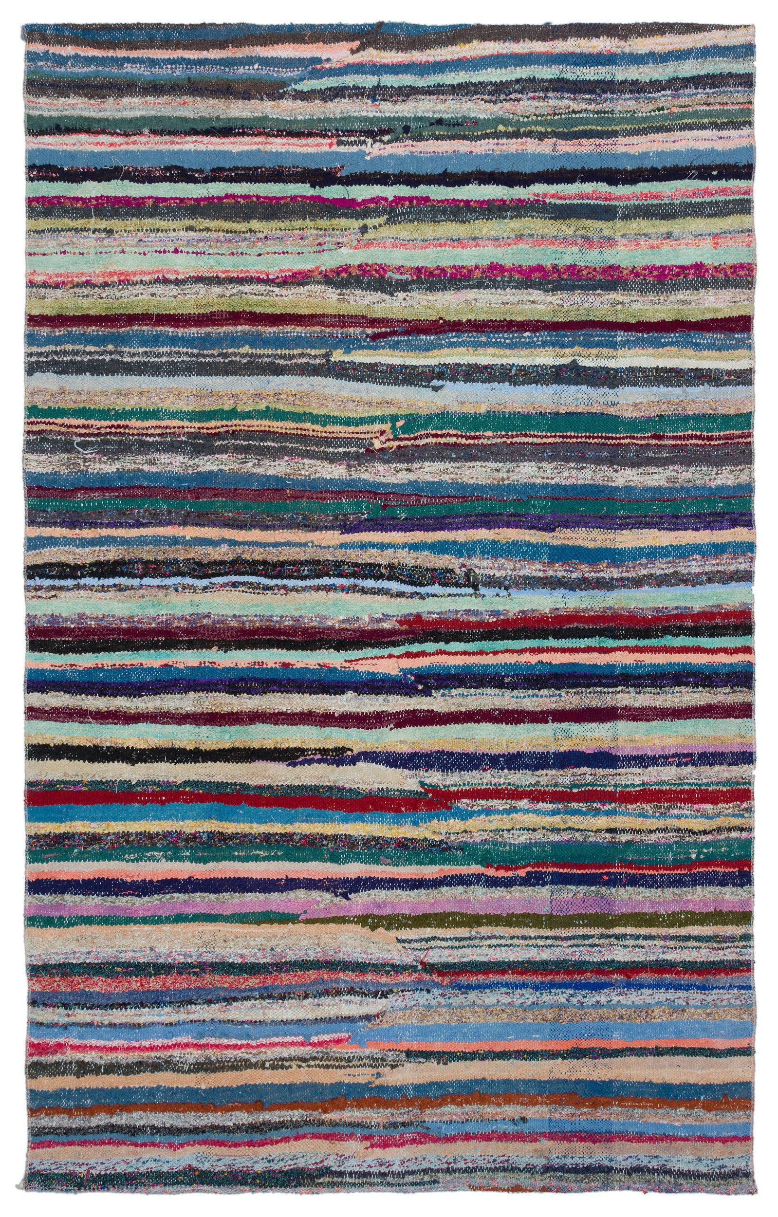 Chaput Over Dyed Kilim Rug 5'6'' x 8'7'' ft 168 x 261 cm