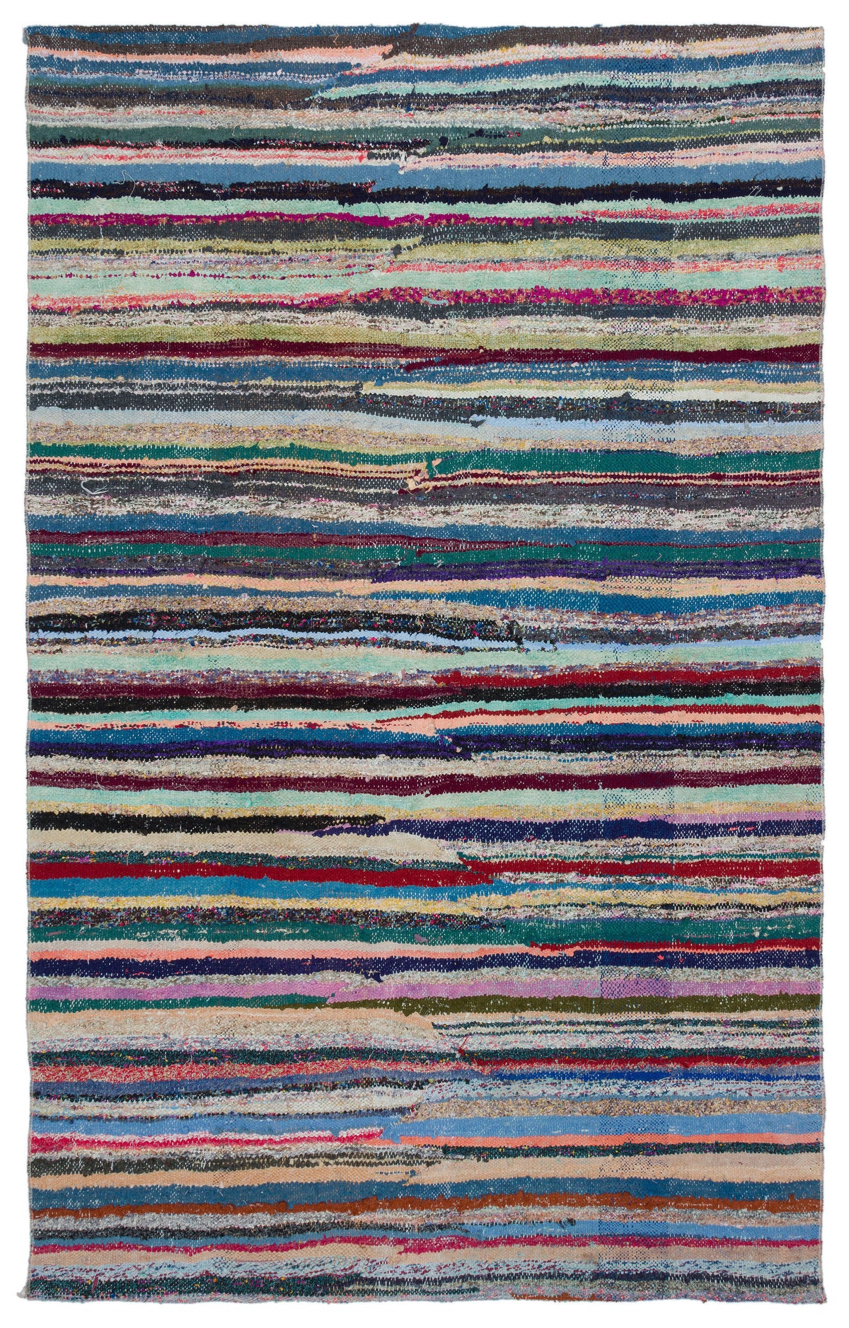 Chaput Over Dyed Kilim Rug 5&#39;6&#39;&#39; x 8&#39;7&#39;&#39; ft 168 x 261 cm