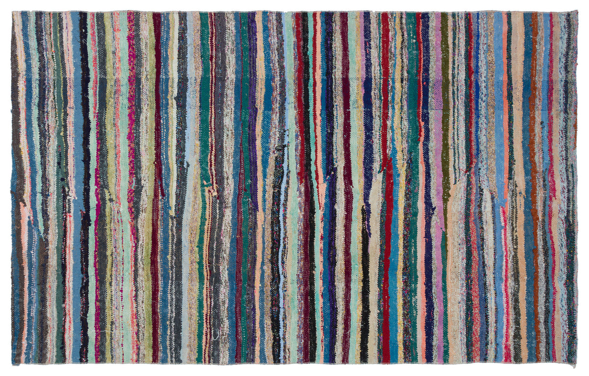 Chaput Over Dyed Kilim Rug 5&#39;6&#39;&#39; x 8&#39;7&#39;&#39; ft 168 x 261 cm